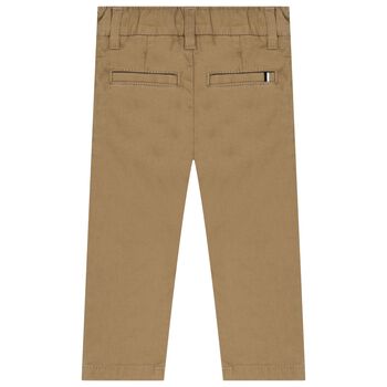 Younger Boys Beige Trousers