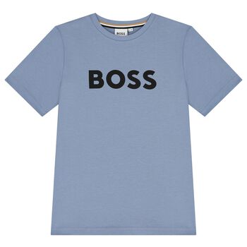 Boys Blue Logo T-Shirt