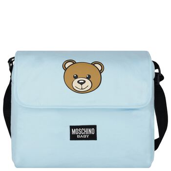 Blue Teddy Bear Logo Changing Bag