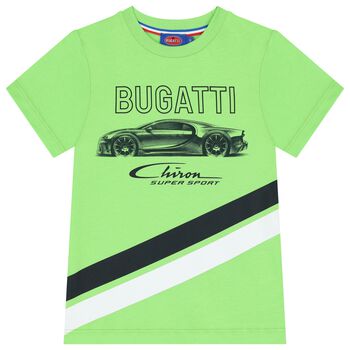 Boys Green Logo T-Shirt