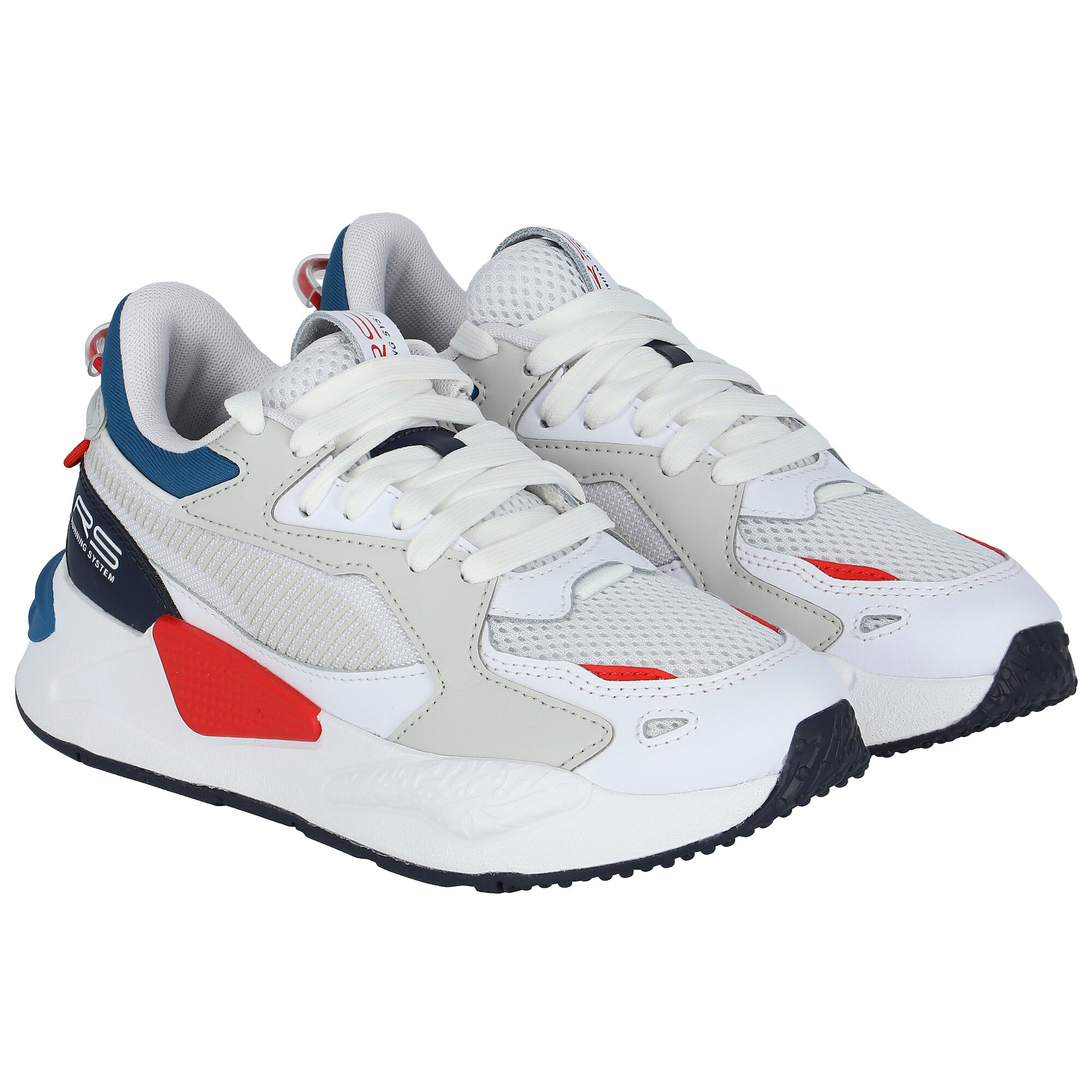 Puma White Red Blue RS Z Core Jr Trainers Junior Couture UAE