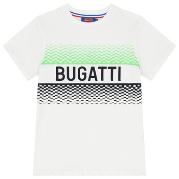 Boys White Logo T-Shirt