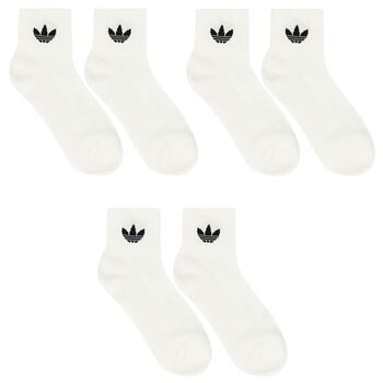 White Logo Socks ( 3-Pack )
