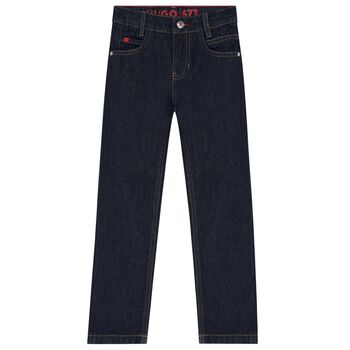 Boys Navy Blue Denim Jeans