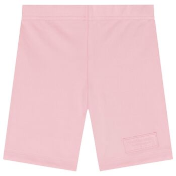 Pink Logo Cycling Shorts