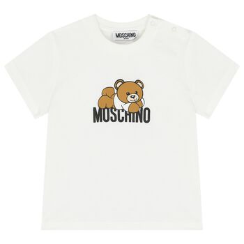 Ivory Teddy Bear Logo T-Shirt