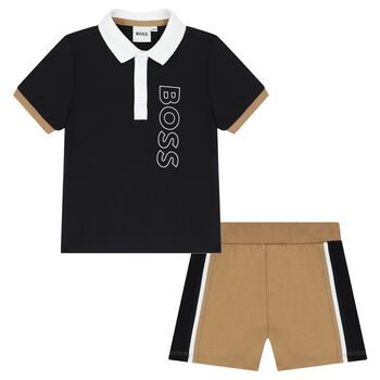 REORIAFEE Boys Summer Outfits Beach Outfit Summer Children's Wear Boy's  Short Sleeve Lapel Shirt Shorts Suit Belt Tie White 5-6 Years 