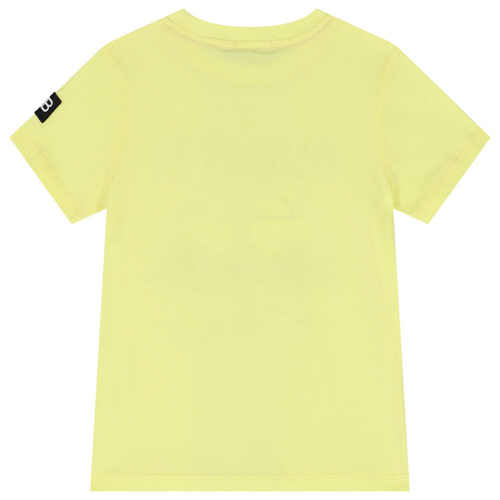 Bugatti Junior Boys Yellow Logo T-Shirt | Junior Couture UAE